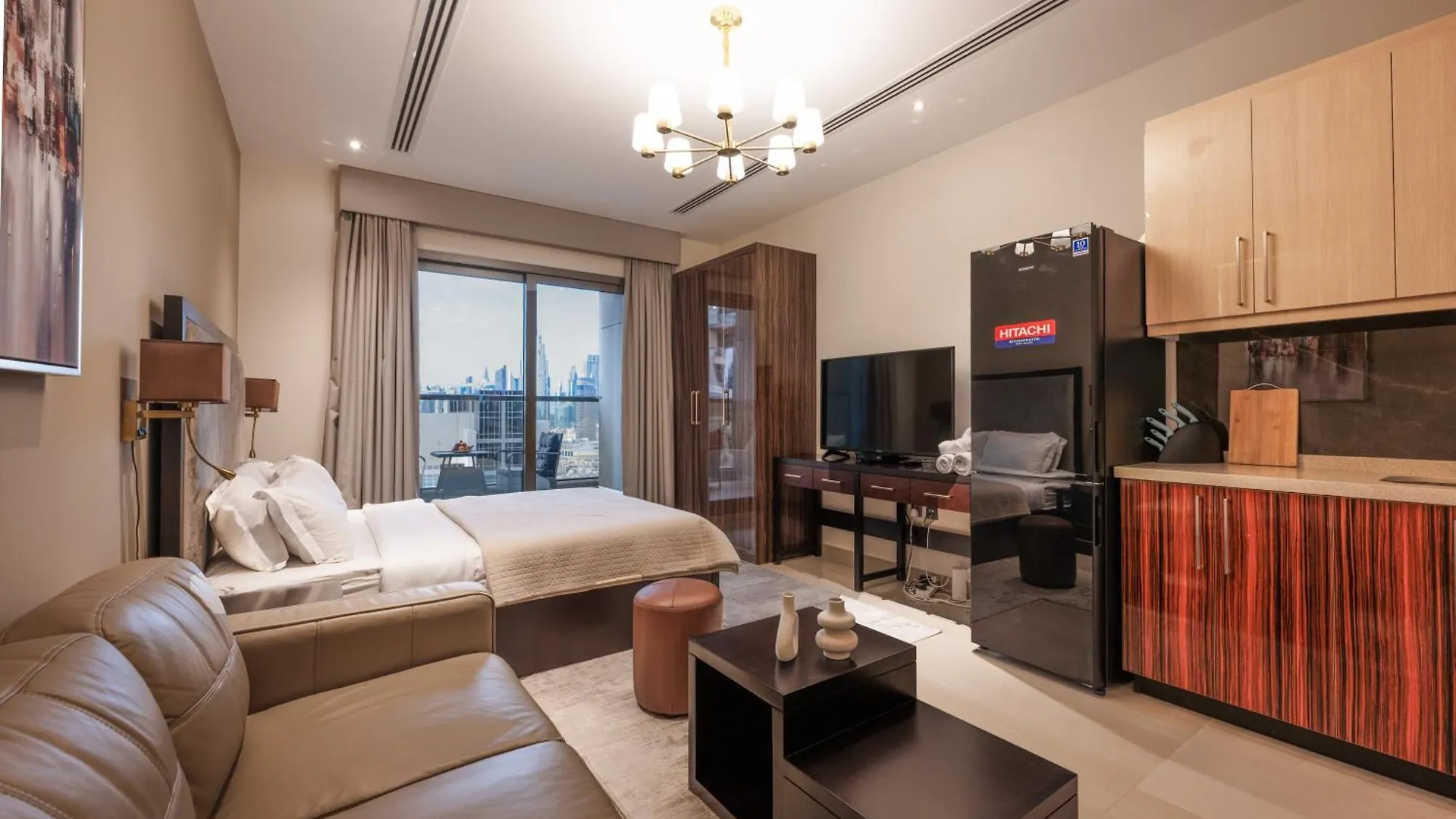 Luxurious Studio In Elite With Burj Khalifa View Dubai 0*,  United Arab Emirates